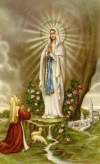 Niepokalane Poczęcie, Lourdes 1858